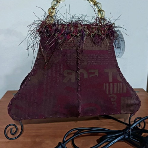 Inart handbag table lamp new