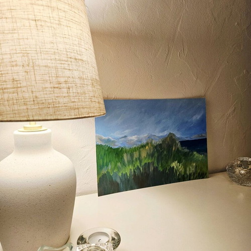 Original oil painting A3 signed artwork new