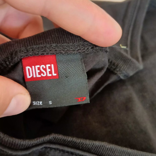 Diesel women's blouse black size Small like new