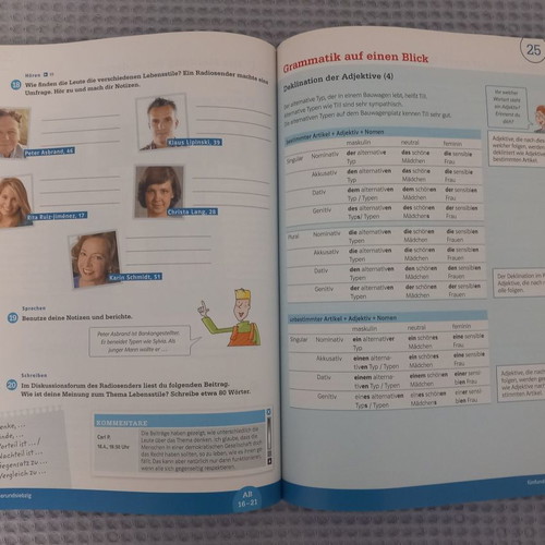 Magnet neu B1 student book used with audio CD
