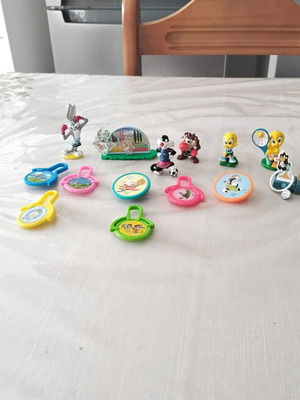 Kinder collectible figures used, Olympic Games 2004 set