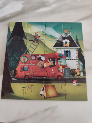 Puzzle like new, 16 pieces