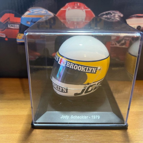 Jody Scheckter 1979 helmet new from Ferrari collection