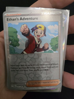 Pokemon Card Ethans Adventure new