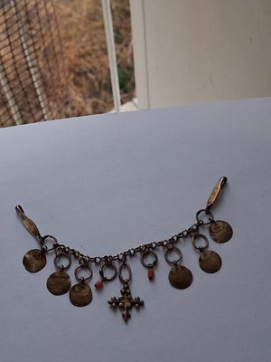 Traditional Silver 800 Folk Art Portable Jewelry used with Octara Chain
