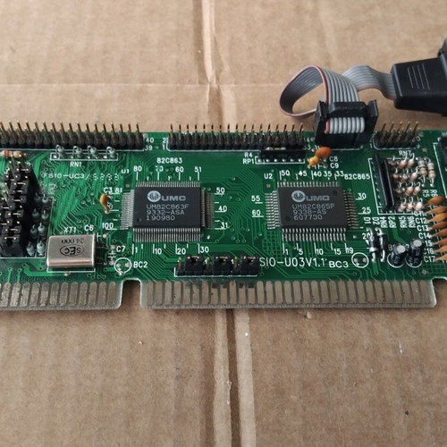 Ferguson FS10-U03 V1.1 Multi Controller 16-bit ISA IDE Floppy Card like new