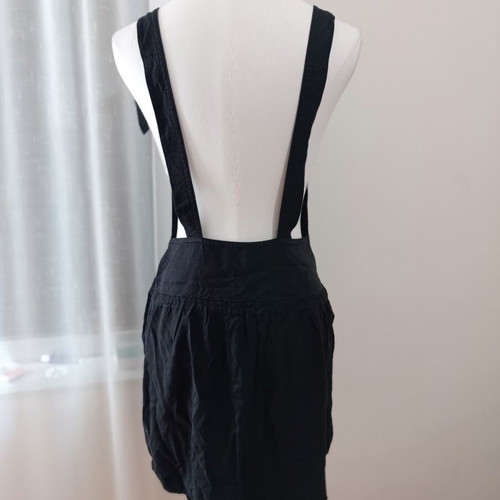 DKNY Overall Skirt Medium like new, black