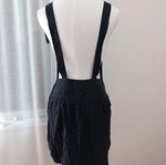 DKNY Overall Skirt Medium like new, black