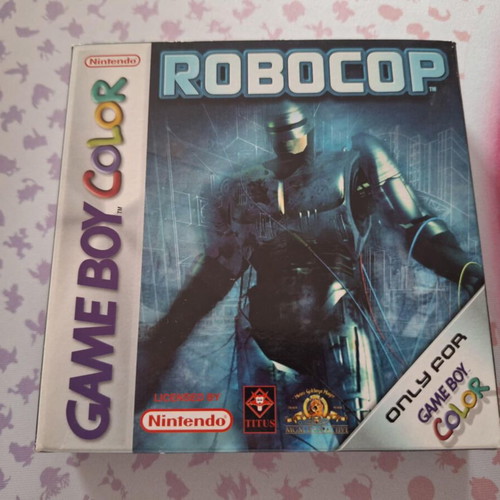 Robocop Game Boy Color like new, collectible with manuals