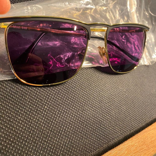 Saint Louis sunglasses new, Italian, black and purple