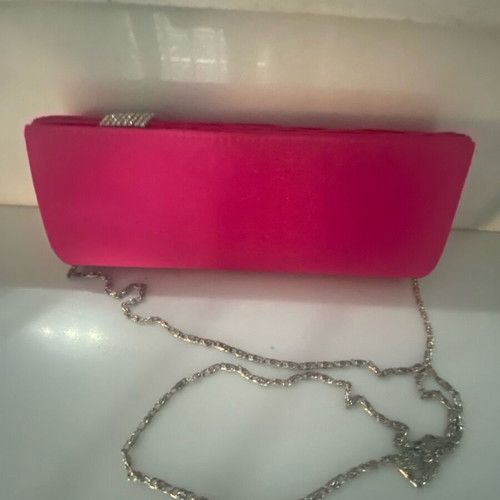 Evening shoulder bag like new with chain