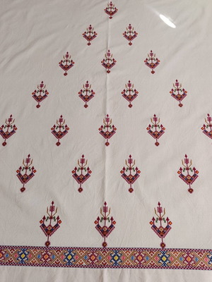 Cretan curtain handmade embroidery like new