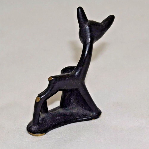 Walter Bosse Art Deco Deer Pen Toothpick Holder used