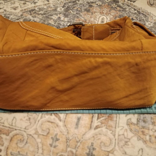Pull&Bear Shoulder Bag New Mustard Color with Adjustable Strap