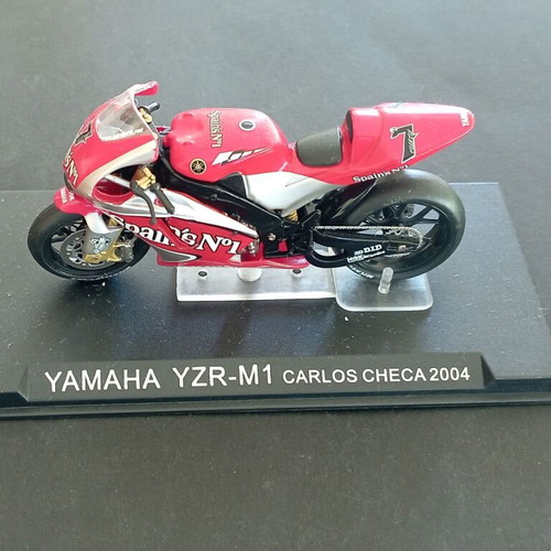 Μηχανάκι συλλεκτικό Yamaha YZR-M1 Carlos Checa 2004 σαν καινούργιο