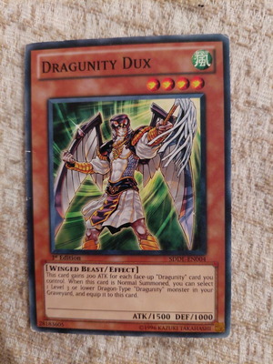 Yu-Gi-Oh Dragunity Dux μεταχειρισμένο