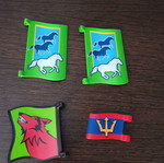 Playmobil flags used