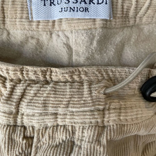 Trussardi Junior corduroy cargo pants used, size 36, boys