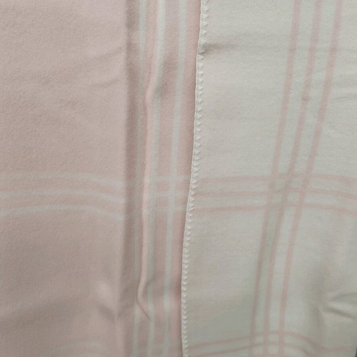 Bebe blanket Omega 100% virgin wool new, 1.12x1.50 double face