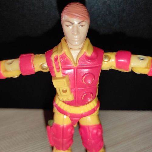 G.I.JOE Blowtorch (v1) 1984 action figure used, complete with accessories