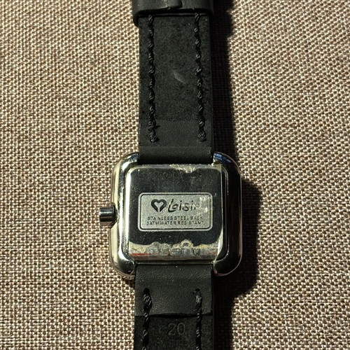 Loisir women’s watch with new genuine leather strap, like new