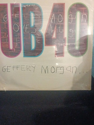 UB40 Geffery Morgan βινύλιο, σφραγισμένο