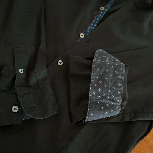 Ted Baker men's black shirt like new, size M