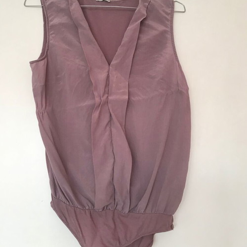 Intimissimi silk bodysuit size M like new, pink