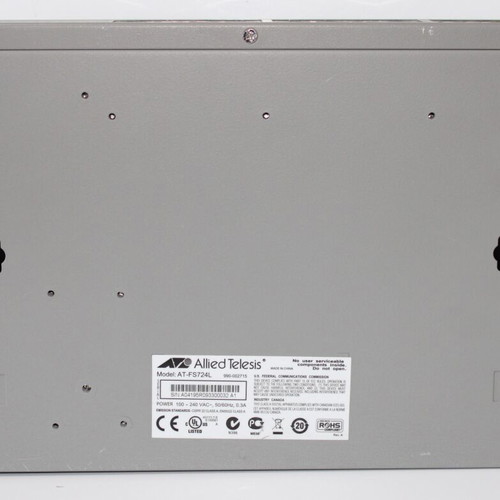 Allied Telesis AT-FS724L switch restored, 24 Ethernet ports