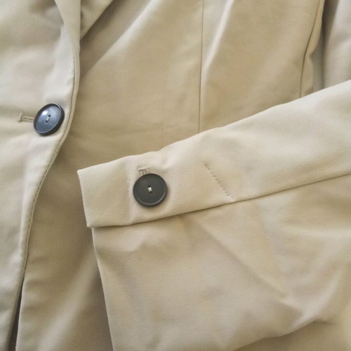Mango beige jacket like new, fitted, lined