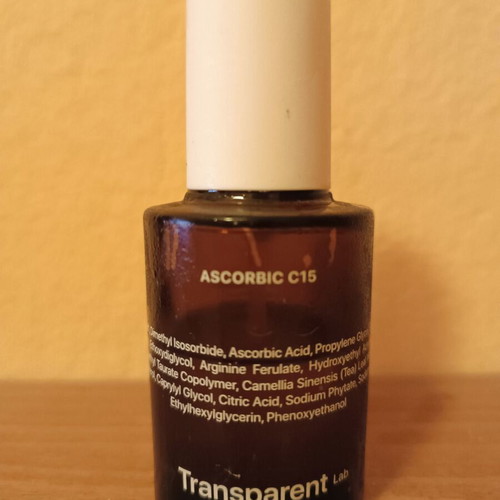 Vitamin C Serum used with 15% pure vitamin C