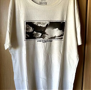 T-shirt Ανδρικό λευκό XL
