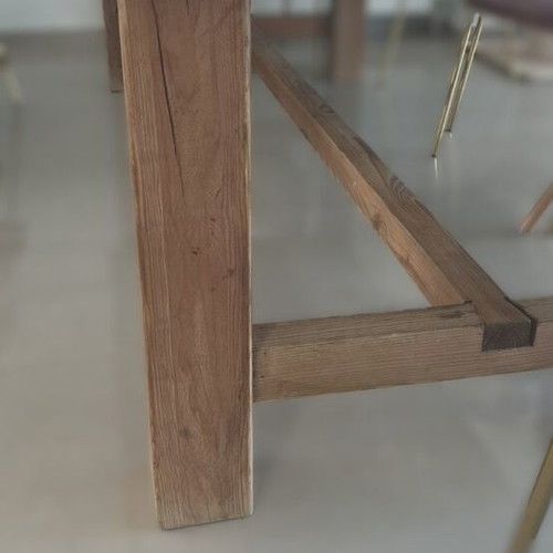 Σετ ξύλινα έπιπλα Narvik Rustik σαν καινούργια, τραπεζαρία, γραφείο, σύνθετο, καρέκλες
