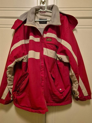 Oxbow men's winter jacket XL used, red