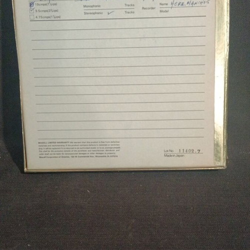 Maxell UD 35 - 90 tape used, in very good condition f1