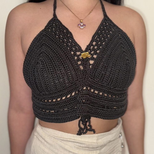 Handmade crochet top new, unique design