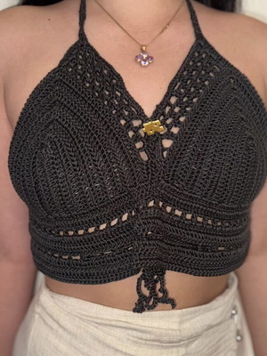 Handmade crochet top new, unique design