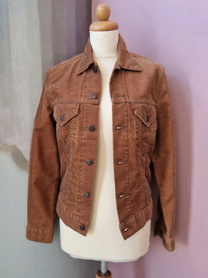 Levi's Slim-Fit Brown Corduroy Jacket New With Tags Size M