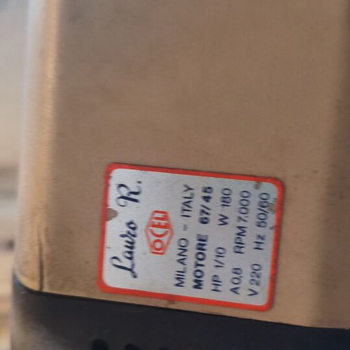 Oced Lauro R. Professional Hanging Motor with Pedal used