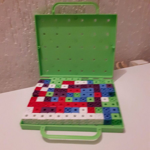 Numbers with Cubes like new educational toy