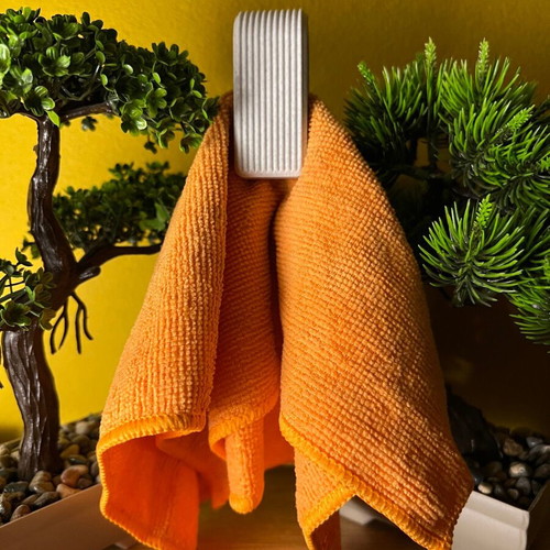 Towel Hook with Ball Holder Wall-Mounted New