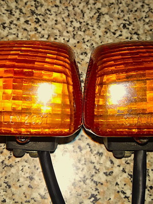 Honda CBR 400 RR 87-98 genuine turn signals used, rare