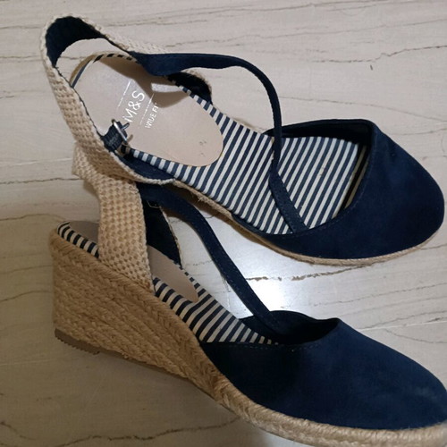 Shoes used size 38, pack of 4 pairs with platforms