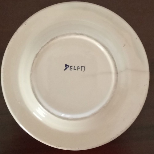 Henri Wintermans Ceramic Cigar Ashtray used, Delft Blue Netherlands