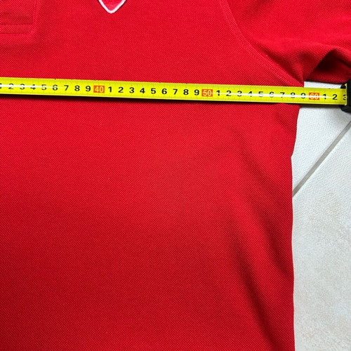 Ducati Polo shirt used, men's large red short sleeve