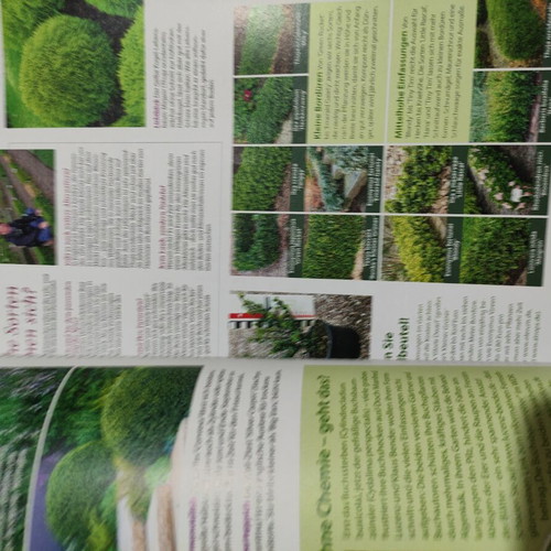 Garden Magazine in German like new