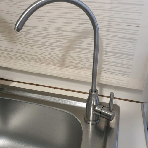 Camelot filter faucet under counter used