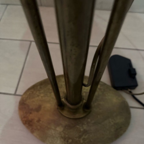 Bronze floor lamp like new, height 183 cm
