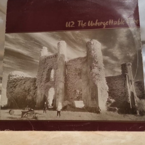 U2 The Unforgettable Fire vinyl used