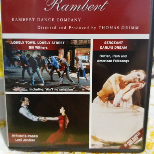 Three by Rambert DVD new, modern ballet 101'
